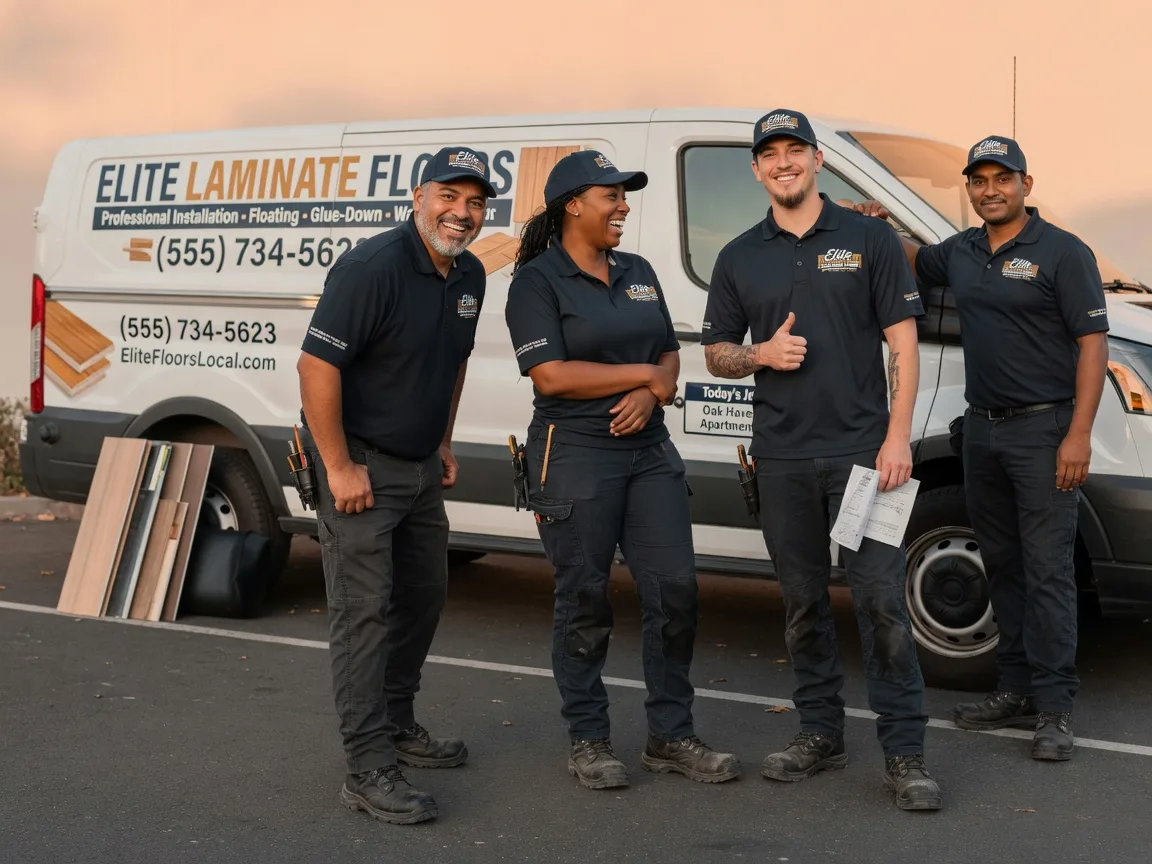 Laminate flooring installation company in Mindoro, WI
